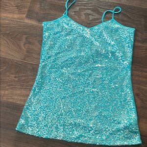 Thalia Sodi Vibrant Blue Top